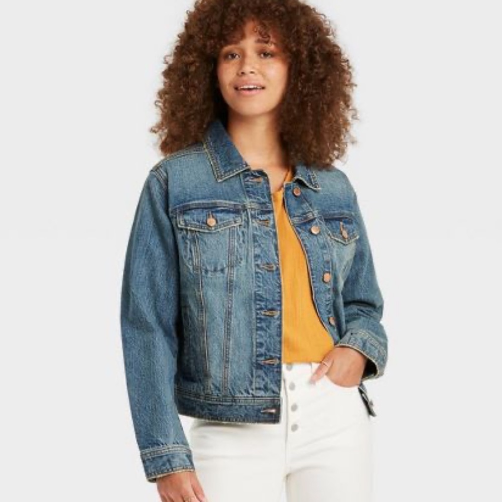 Universal Thread Women's Denim Jacket - image 1